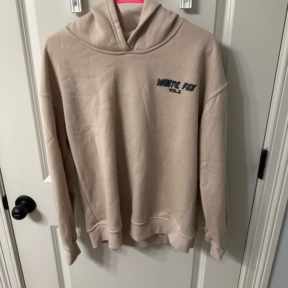 White Fox Boutique Tan Hoodie set